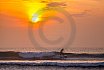 Surfing Sunset